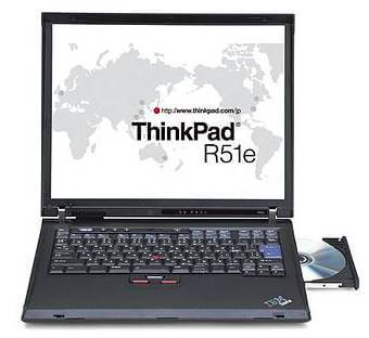 Ремонт системы охлаждения на ноутбуке Lenovo ThinkPad R51e
